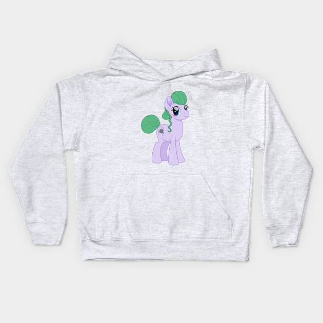 Hearth Blossom pony Kids Hoodie by CloudyGlow